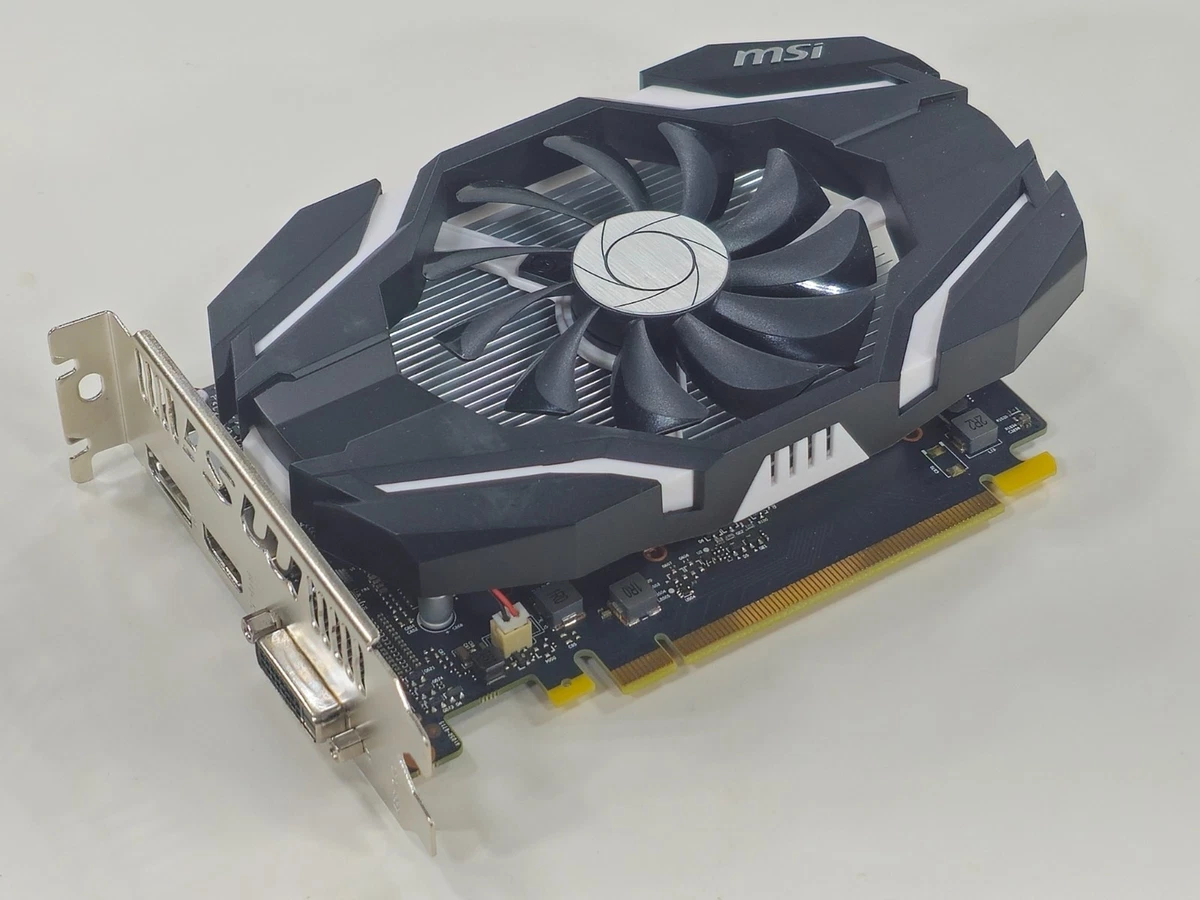 MSI NVIDIA GeForce GTX 1050 Ti 4 GB Memory Computer Graphics Cards