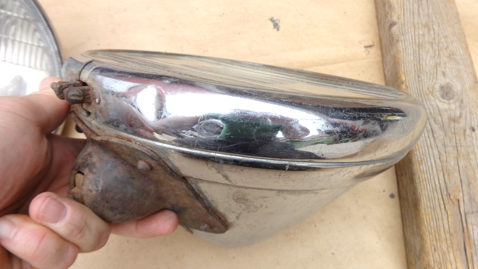 1931 Chevy HEADLIGHT ASSEMBLIES Original GM GUIDE TWILITE pair