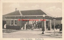 IA, Woodbine, Iowa, Collins' Gas Station, Bloom Bros Pub