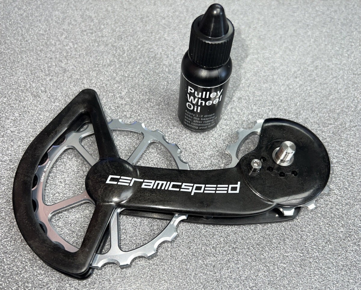 【新品】CeramicSpeed OSPW Coated Black シマノ用 Ceramic Speed OSPW X Pulley Wheel System - For Shimano RX800/805