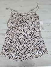 Urban Romantics Cheetah Womens Tank Top Small NWT
