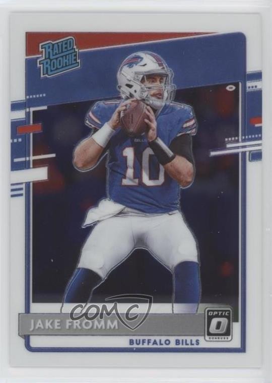 2020 Panini Donruss Optic Rated Rookies Jake Fromm #155 0o6v