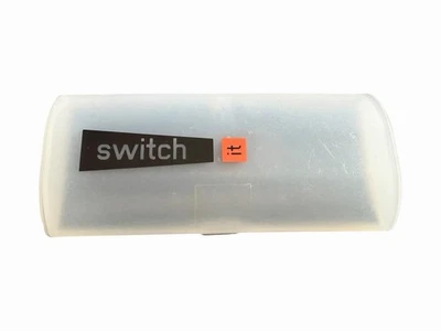 Switch it by EBM Brillenetui Etui Bügel Logo transparent Hartschale Case Hardcas - Bild 1 von 2