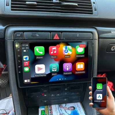 For Audi A4 2002-2008 Android 13 9'' Apple CarPlay Car Stereo Radio GPS Navi Wifi