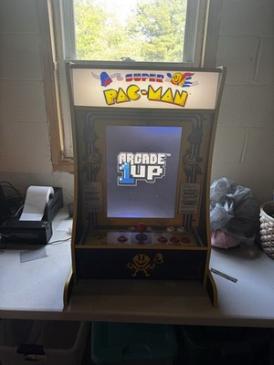 Arcade1Up Super Pac-Man Upright Video Arcade Machine Cabinet - Reproduction