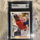 Upper Deck 1991 Michael Jordan Chicago White Sox Baseball Card SP1 SGC 7