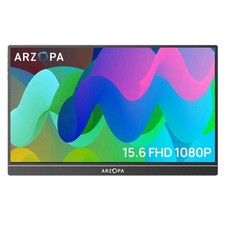 Arzopa 15.6" HDR IPS Display, Full HD, Portable Monitor - Free Shipping.
