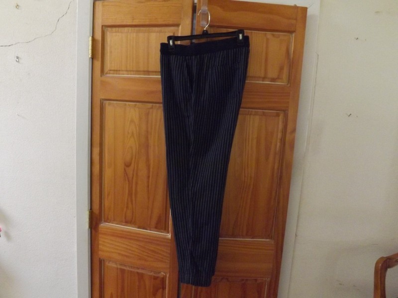 J.Jill Pants in Navy & White Stripes-----size M