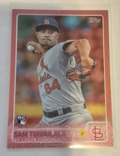 Sam Tuivailala 2015 Topps Pink #522 22/50