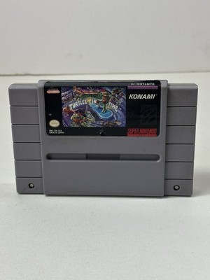 Teenage Mutant Ninja Turtles IV: Turtles in Time (Super Nintendo, 1992) SNES