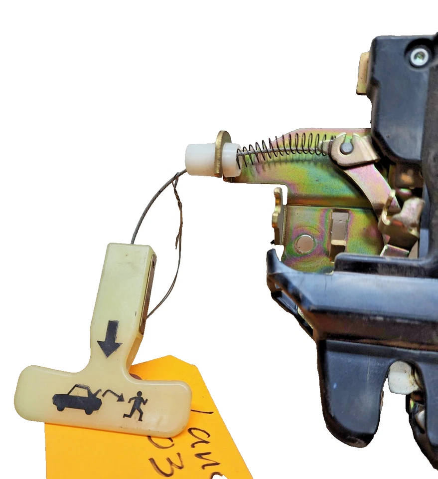 2002–2003 Mitsubishi Lancer Rear Trunk Latch Lock OEM MR977088 - Image 3 of 4