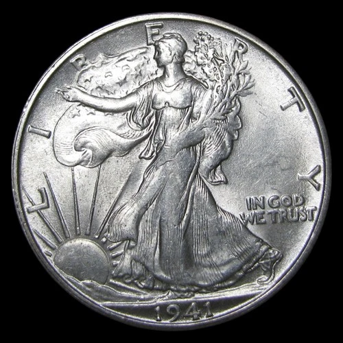 1941-S Walking Liberty Half Dollar Silver ---- Gem BU Coin ---- #PP423