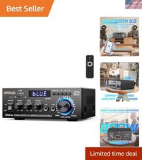 AK45 Pro Stereo Amplifier Home Audio Stereo Receivers,Rated Power 50W x2, Max...