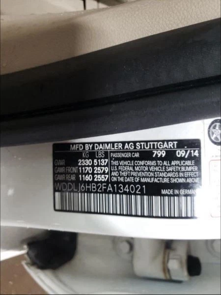 Front Drive Shaft 207 Type E400 Coupe Fits 12-17 MERCEDES E-CLASS 1387076 - Image 4 of 4