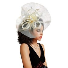 Tea Party Hat Fascinators Hats for Women Girls Elegant Kentucky Derby Hat Flo...