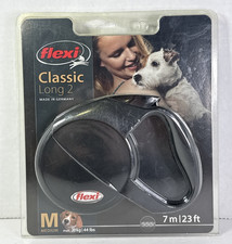 Flexi Classic Long 2 Retractable Cord Dog Leash 23 Ft 44lbs Medium Sized Dogs