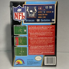 Brand NEW⭐️NFL Football⭐️Nintendo NES Original Authentic Factory Sealed NICE