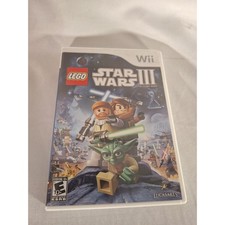 LEGO Star Wars III: The Clone Wars Nintendo Wii Game Complete with Manual