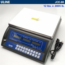 ULINE JCE-6K/H-1121 Counting Scale 12 lbs x 0.0005 lb PLEASE READ
