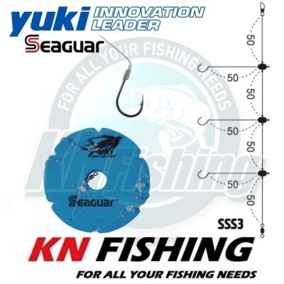 Fil Fluorocarbone Seaguar YUKI NEOX – 30 M, Diamètre 0.62 Mm, Résistance 41.20 Kg