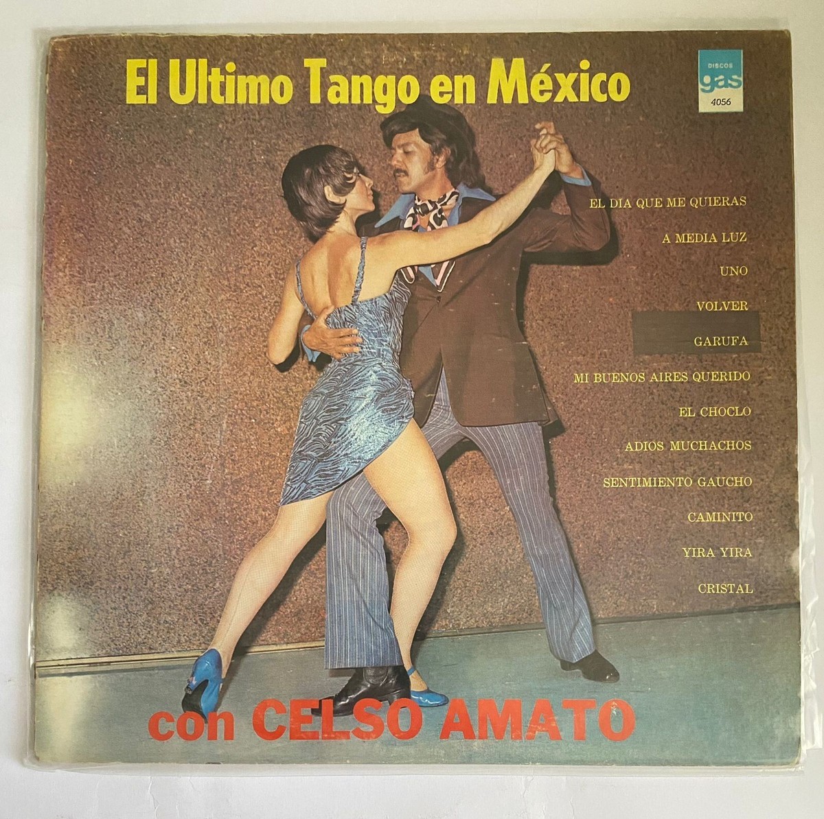 CELSO AMATO - EL ULTIMO TANGO EN MEXICO - 1975 MEXICAN LP