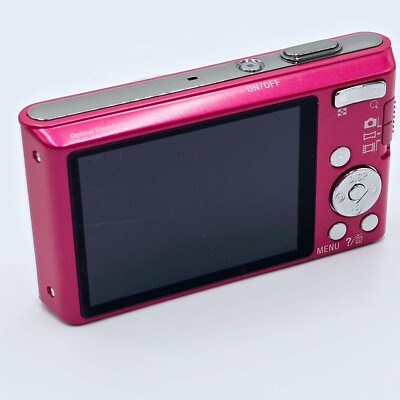 SONY Cyber-shot Digital Camera DSC-W730 16.1 MP 8x Zoom Rose Pink