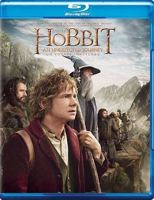 Blu-Ray - HOBBIT 2 - an Unexpected Journey - 3 Disc set -  Bilingual - Nice