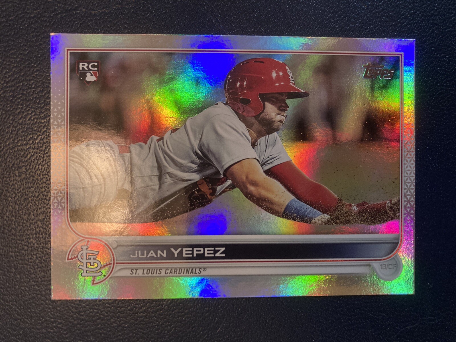 Juan Yepez 2022 Topps Series 2 #506 Rainbow Foil RC St. Louis Cardinals