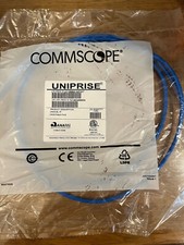 Lot of 10 NEW Commscope Uniprise CAT6 7ft Blue Patch Cords UNC6-BL-7F
