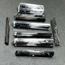 Extra Quality Black Tourmaline Crystals (By The Piece Or Gram) Gemstone Jewelry
