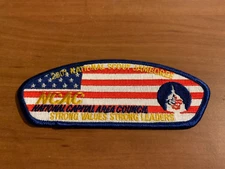 BSA, 2001 Jamboree Shoulder Patch (JSP), Blue