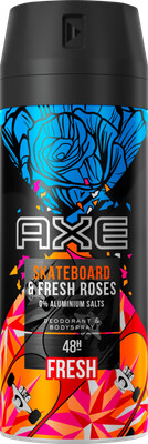 Axe Deospray Skateboard Fresh Rose 48 H 3 X 150 Ml Nur 1x Versandkosten Ebay