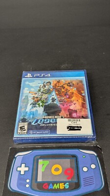 SEALED Minecraft Legends Deluxe Edition (Sony Playstation 4) PS4 Brand New