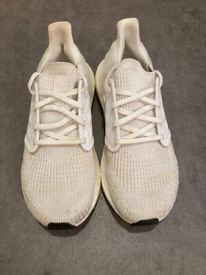 Adidas Women's ULTRABOOST 20 White Running Shoes, EF1042, US Size