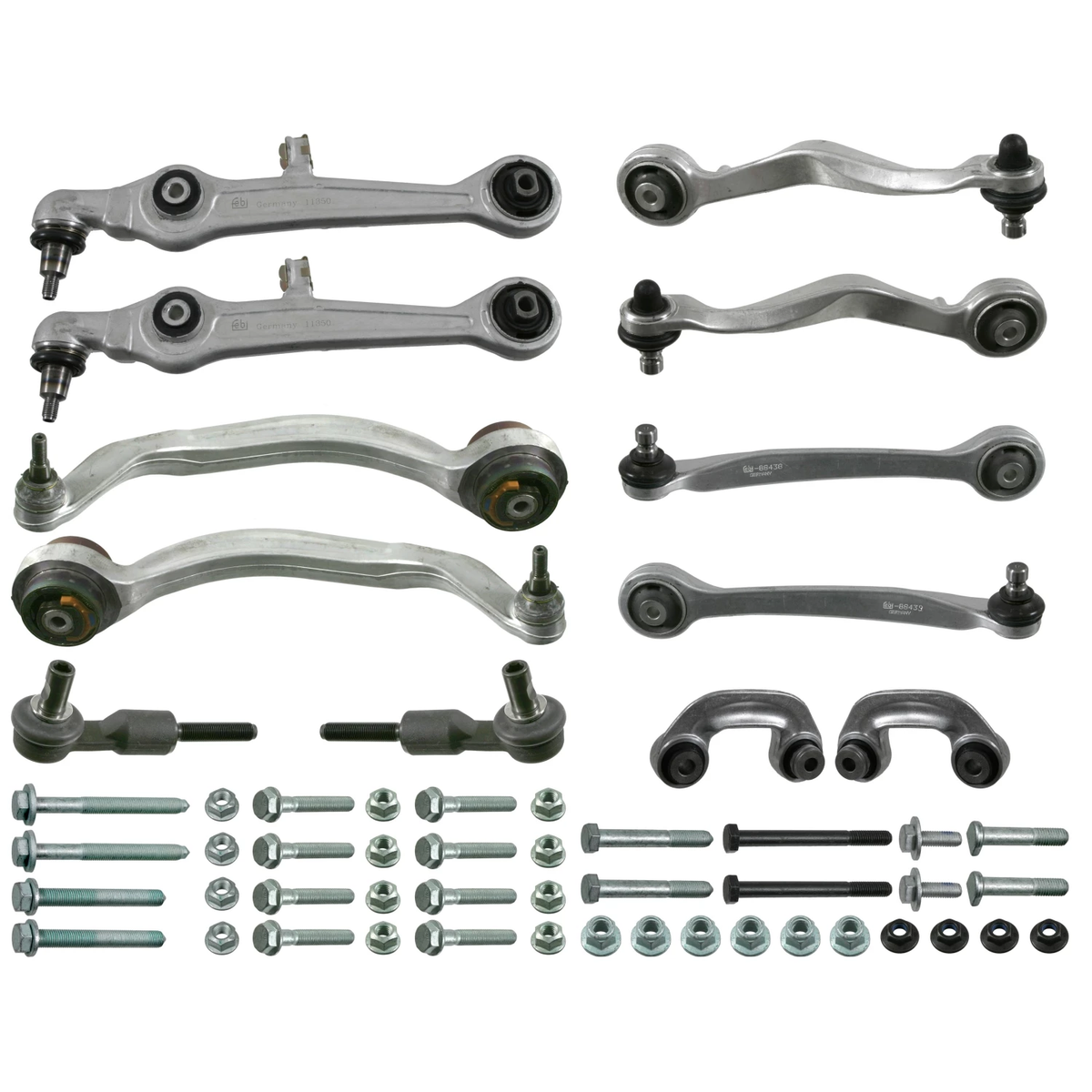 Front Control Arm Kit Inc Stabiliser Links & Ends Fits
