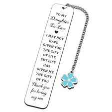 Future Daughter in Law Gifts from Mother in Law - Bookmark Gifts for Daughter...