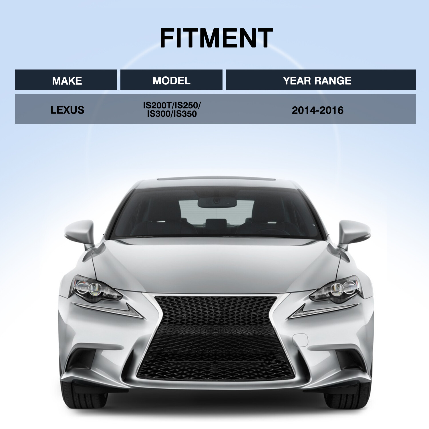 LED Headlight For 2014 2015 2016 XE30 Lexus IS250 IS200T IS300 IS350 L+R Pairs