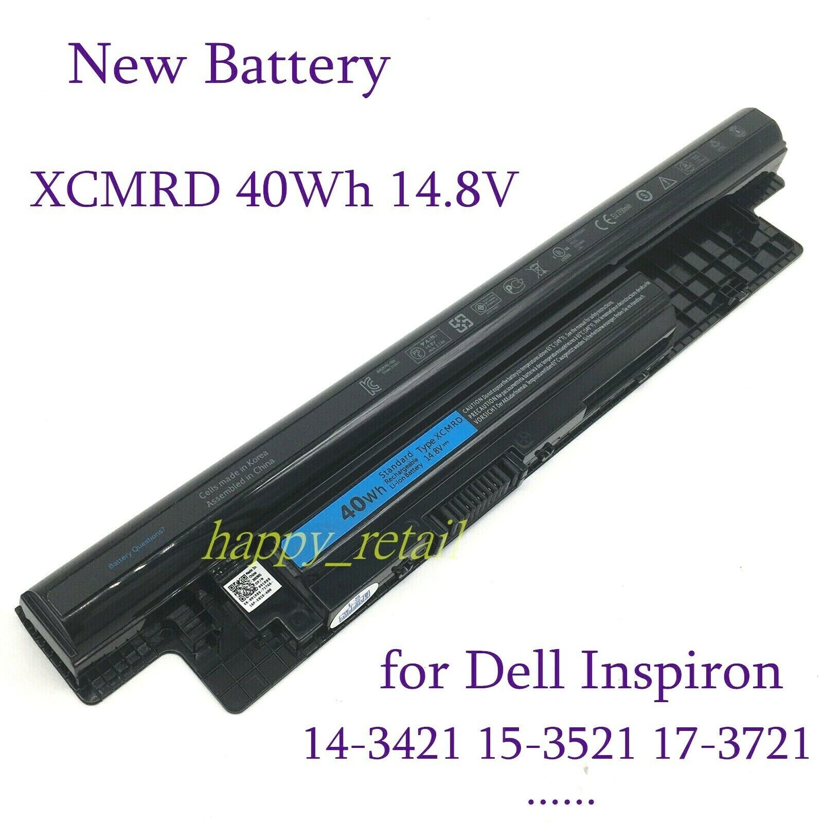 T1g4m Xcmrd Genuine Original Dell Battery 14 8v 2 7ah 17 3721 Series For Sale Online Ebay