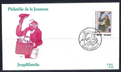 BELGIUM Cartoons  FDC Nero Gent
