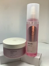 Bath And Body Works Sensitive Skin Colloidal Oatmeal Body Butter & Musk Perfume