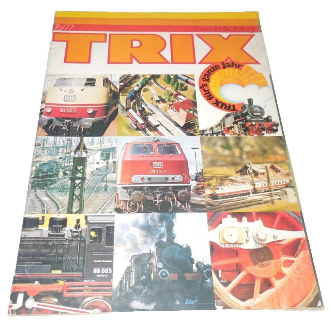Trix Model Railroad & Train Books & Guides