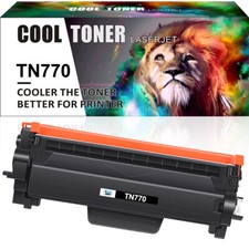 1 PACK TN770 Toner Compatible With Brother HL-L2370DW MFC-L2750DW XL With Chip