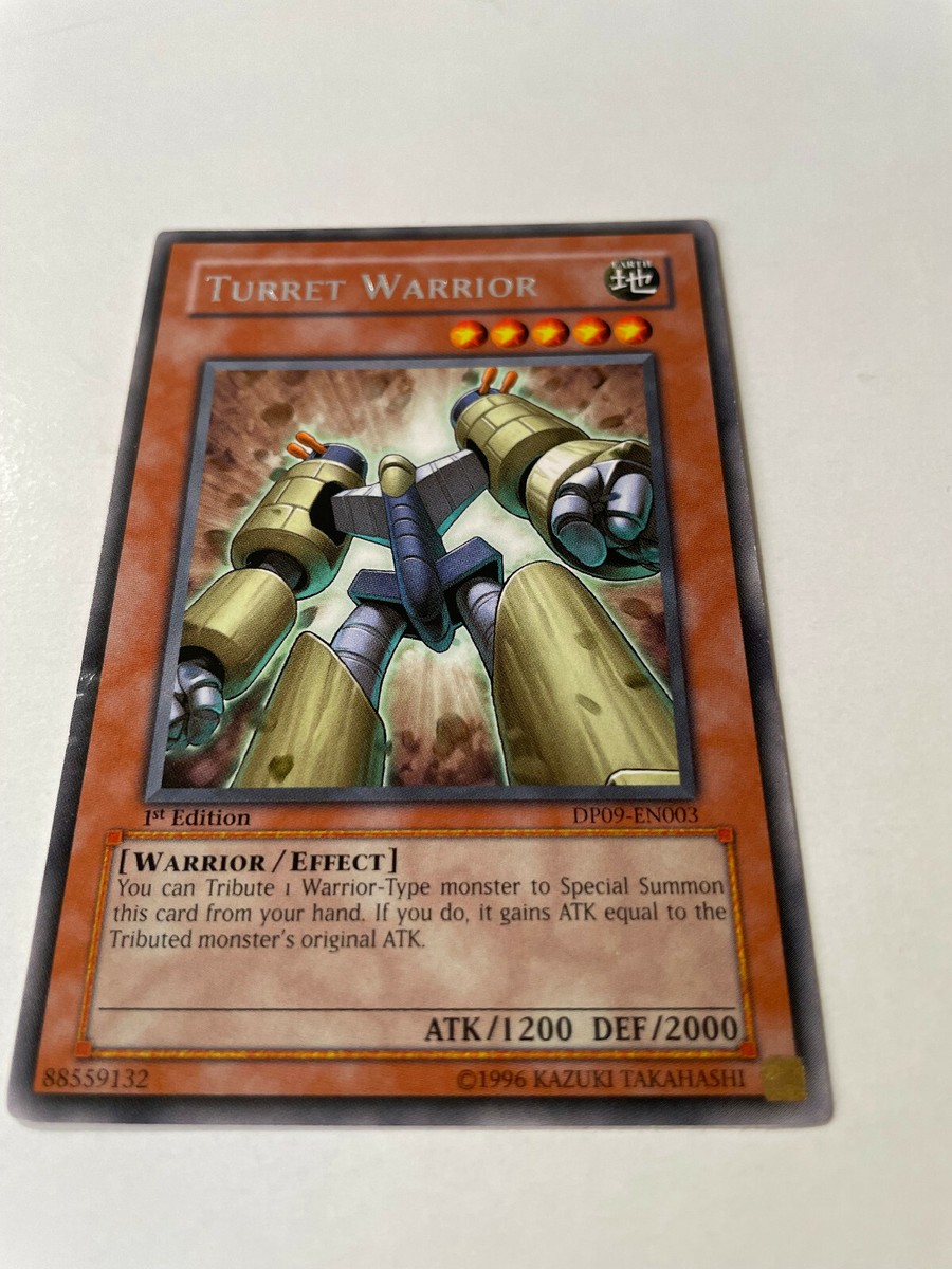 遊戯王OCG ガーでイアンの力／2002 304-054 ARS 9 鑑定書付き Turret Warrior - DP09-EN003 - Rare - 1st Edition - NM - YuGiOh! | eBay