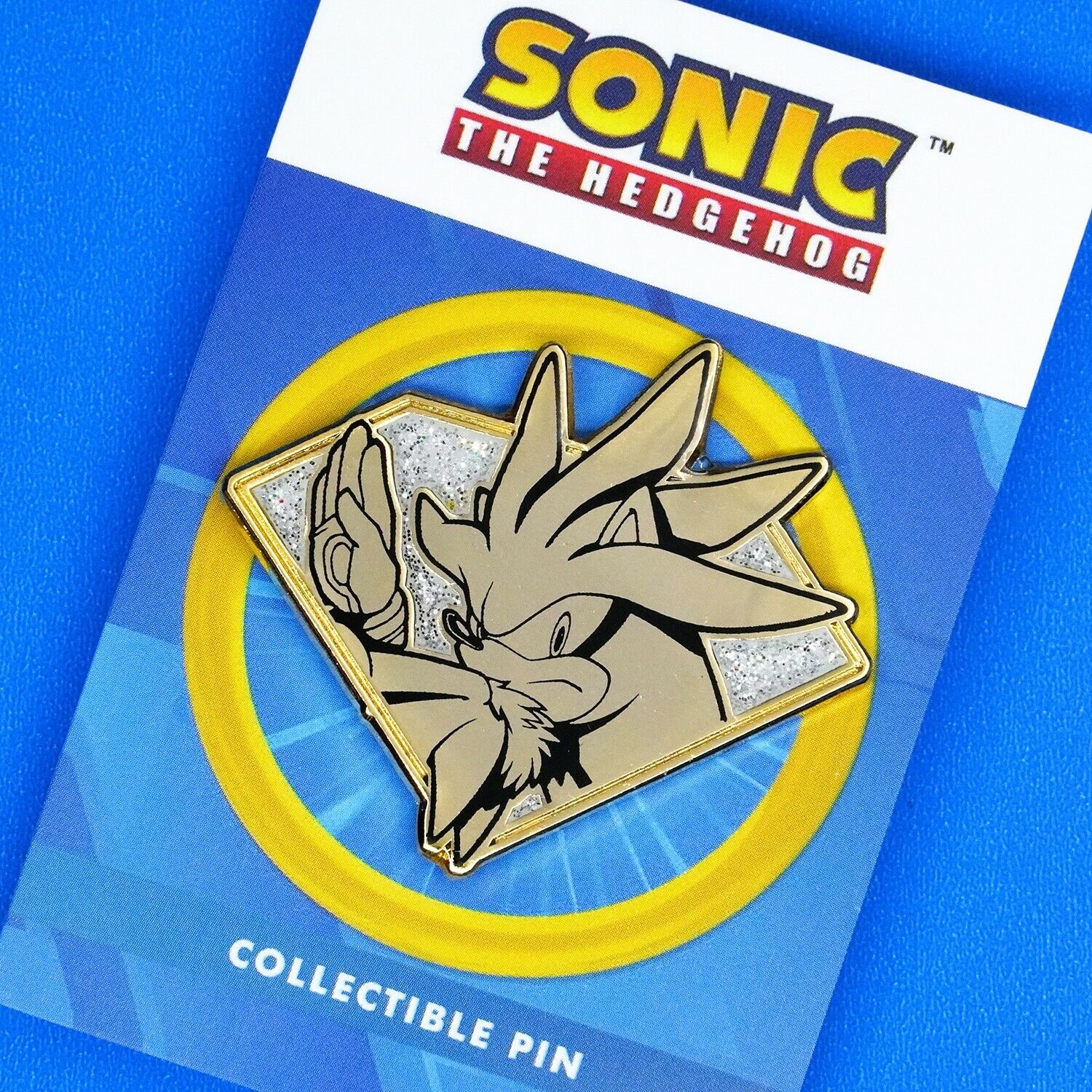 Golden Chaos Emerald Chao: Sonic The Hedgehog Collectible Pin