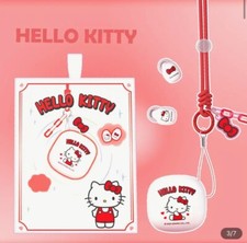Hello Kitty Sanrio Earbuds Earphones Sanrio Miniso Kawaii Wireless New