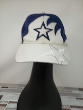 Dallas Cowboys Hat Cap Strapback Blue Adjustable Embroidered Shark Tooth Adult