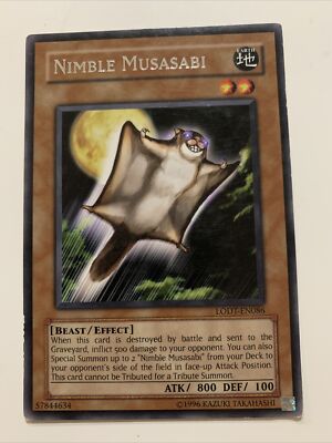 Nimble Musasabi LODT-EN086 Rare Yugioh NM