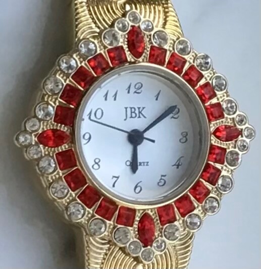 Camrose & Kross Jacqueline  Jackie Kennedy JBK  Watch New Battery  Very Rare.