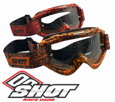 MASKE CROSS SHOT TECH ELECTRON BRILLE SX/MX ENDURO MOTOCROS