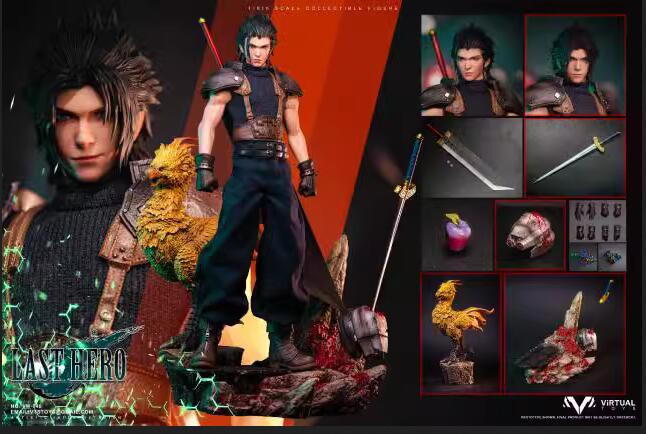 VTSTOYS 1/6 VM-040 Fantasy Zack Fair Deluxe Version Action Figure